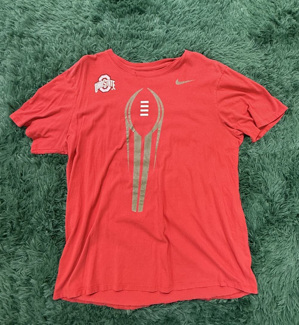 Nike Ohio State Buckeyes College Football Playoff CFP T-Shirt Men's Red